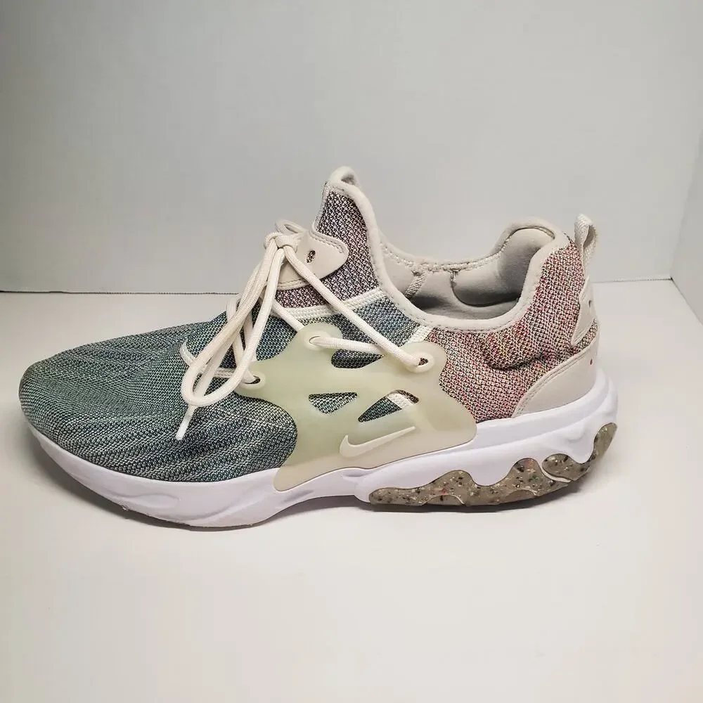 Nike React Presto Flyknit Recycled Canvas Pack Men’s CN1709-100 Size‎ 15